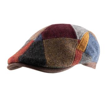 casquette patchwork laine Léon