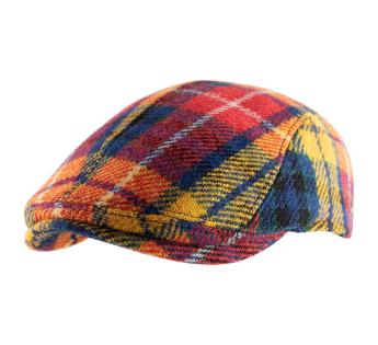 casquette plate tartan Jacskon/634