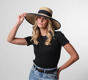 Chapeau paille large Margot